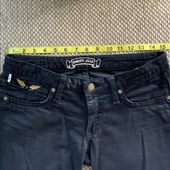 Robin’s Angel Wings Straight Leg Stretch Jeans - Picture 7 of 8